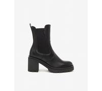 NeroGiardini Outlet - Stivaletti Chelsea Donna in Pelle - Nero 38