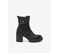 NeroGiardini Outlet - Stivaletti Chelsea Donna in Pelle - Nero 39