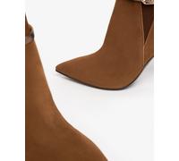 NeroGiardini Outlet - Tronchetti Donna in Camoscio e Vernice - Malto 40