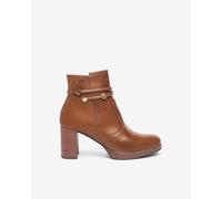 NeroGiardini Outlet - Tronchetti Donna in Pelle - Cuoio