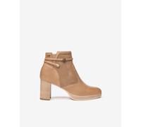 NeroGiardini Outlet - Tronchetti Donna in Pelle - Cuoio 35