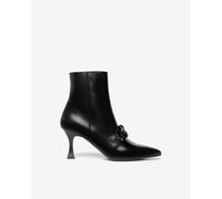 NeroGiardini Outlet - Tronchetti Donna in Pelle - Nero 37
