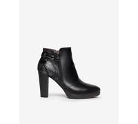 NeroGiardini Outlet - Tronchetti Donna in Pelle - Nero 38