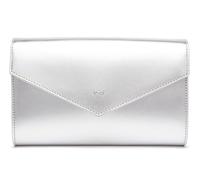 NEROGIARDINI Pochette da sera in materiale tecnico laminato, con possibilità di portarla a tracolla grazie alla catena inclusa -materiale esterno: materiale tecnico -materiale interno: tessuto Made in