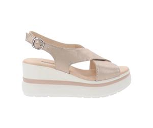 Nerogiardini - Sandali da Donna in Pelle Eleganti e Comodi - - Shoes - Donna - Beige - 40 EU