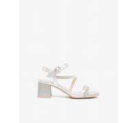 NeroGiardini - Sandali Donna in Pelle - Argento