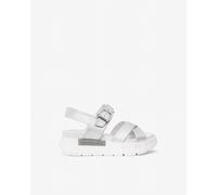 NeroGiardini - Sandali Donna in Pelle - Argento 36