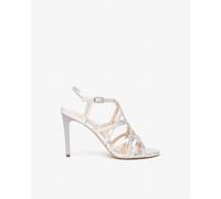 NeroGiardini - Sandali Donna in Pelle - Argento 39