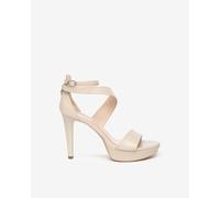 NeroGiardini Sandali Donna in Pelle - Avorio 38