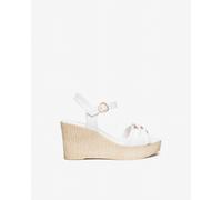 NeroGiardini - Sandali Donna in Pelle - Bianco 36