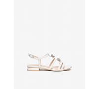 NeroGiardini - Sandali Donna in Pelle - Bianco 37