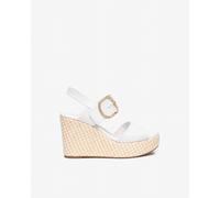 NeroGiardini - Sandali Donna in Pelle - Bianco 39