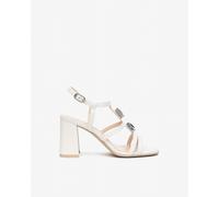 NeroGiardini - Sandali Donna in Pelle - Bianco 41