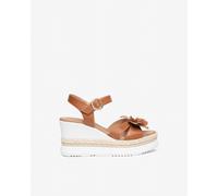 NeroGiardini - Sandali Donna in Pelle - Cognac 37