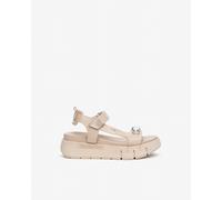 NeroGiardini - Sandali Donna in Pelle e Materiale Tecnico - Cipria 41