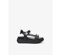 Nero Giardini E410707D Sandali Donna in Pelle E Materiale Tecnico - Nero 40 EU