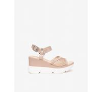NeroGiardini - Sandali Donna in Pelle e Tela - Femme 38