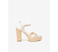 NeroGiardini - Sandali Donna in Pelle - Miele 37