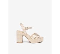 NeroGiardini - Sandali Donna in Pelle - Miele 39