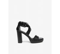 NeroGiardini - Sandali Donna in Pelle - Nero 38