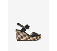 NeroGiardini - Sandali Donna in Pelle - Nero 41