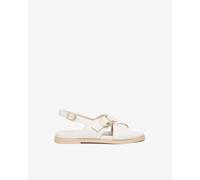 NeroGiardini - Sandali Donna in Pelle - Osso 35