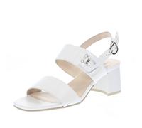 Nerogiardini Sandali In Pelle Con Tacco Bianco - Donna Scarpe Sandali Tacco
