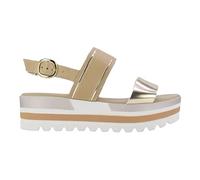 Nero Giardini E218880D Sandali Donna in Pelle E Materiale Tecnico - Platino 40 EU