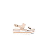 Nero Giardini E218880D Sandali Donna in Pelle - Platino 40 EU