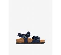 Nero Giardini E634940M Sandali Teen da Ragazzo in Materiale Tecnico - Blu 34 EU