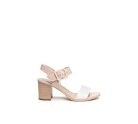 Nero Giardini E218654D Sandali Donna in Pelle - Bianco 36 EU