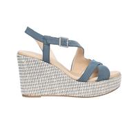 Nerogiardini - Sandalo Zeppa Espadrillas - - Shoes - Donna - Blu - 39 EU