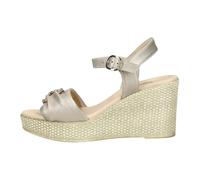 Nerogiardini - Sandalo Zeppa - - Shoes - Donna - Grigio - 40 EU