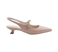 Nerogiardini, ,Shoes ,Donna ,Beige ,37 EU Eleganti décolleté slingback con dettaglio Venzone