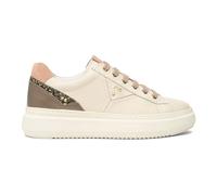 Nerogiardini, ,Shoes ,Donna ,Beige ,39 EU Sneakers Avorio con artigianato italiano