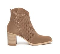 Nerogiardini, ,Shoes ,Donna ,Beige ,41 EU E615110D Stivale con Tacco