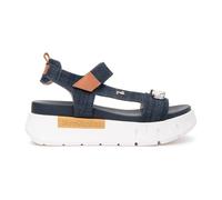 Nero Giardini E513691D Sandali Donna In Tessuto E Pelle - Jeans 36 EU