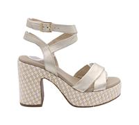 Nerogiardini, ,Shoes ,Donna ,Giallo ,37 EU Rasquin High Heel Sandal