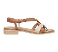 Nerogiardini, ,Shoes ,Donna ,Marrone ,40 EU Sandali in Pelle e Tessuto Tecnico