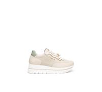 Nerogiardini - Side-zip Leather Sneaker - - Shoes - Donna - Beige - 40 EU