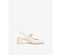 NeroGiardini - Slingback Donna in Pelle - Crema 38