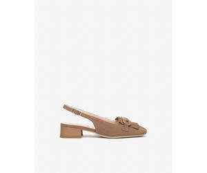 NeroGiardini - Slingback Donna in Pelle - Mou 37