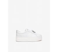 NeroGiardini - Sneakers Donna in Pelle - Bianco 35