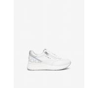 NeroGiardini - Sneakers Donna in Pelle e Materiale Tecnico - Bianco