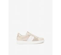 NeroGiardini - Sneakers Donna in Pelle e Materiale Tecnico - Milk 37