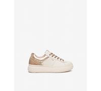 NeroGiardini - Sneakers Donna in Pelle e Materiale Tecnico - Milk 39