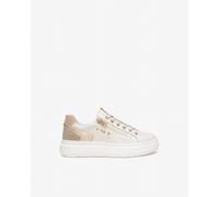 NeroGiardini - Sneakers Donna in Pelle e Suede - Osso 35