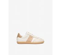 NeroGiardini - Sneakers Donna in Pelle e Tela - Ivory 38