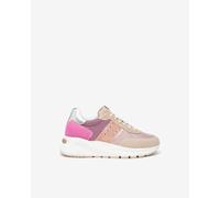 NeroGiardini Sneakers Donna in Pelle, Suede e Tela - Rosa 39
