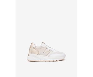 NeroGiardini Sneakers Donna in Pelle, Tela e Materiale Tecnico - Bianco 38